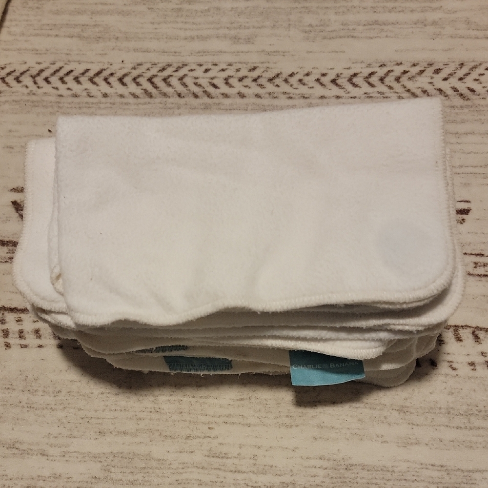 Bundle Of 10 Charlie Banana Double Sided Wipes